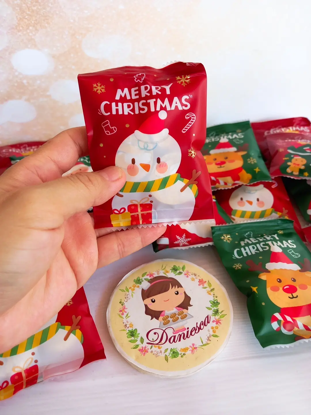 souvenir natal Christmas gift coklat natal ( ds bgr )