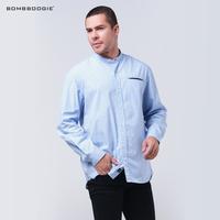 Gambar Bombboogie Kemeja Koko Pria Gato Blue White 24932B5BI - L dari Bombboogie Kota Bandung 3 Tokopedia