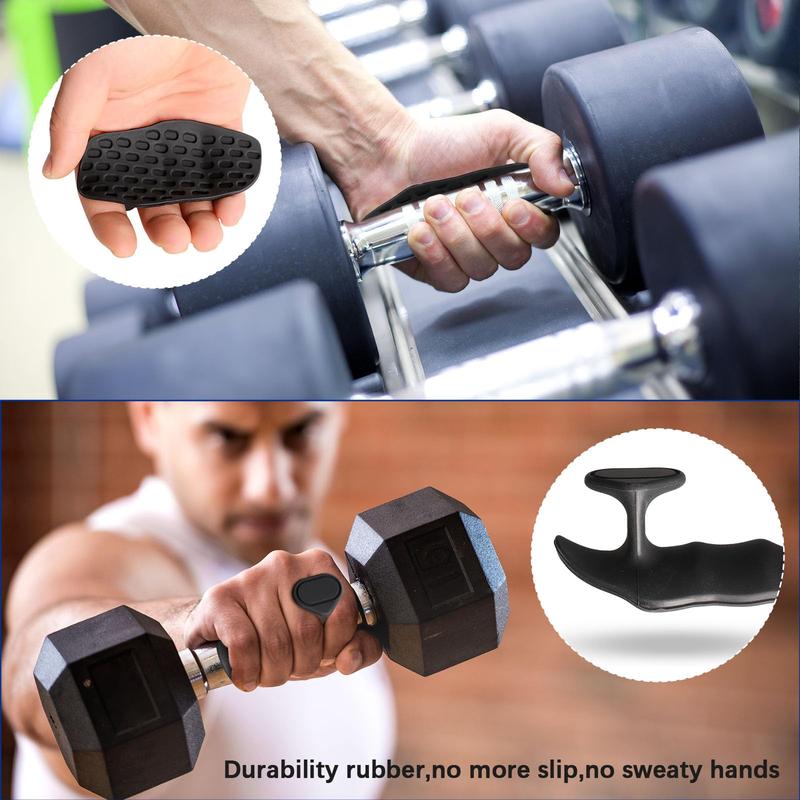 Gym Weightlifting Non-slip Exercise Grips, Portable Fitness Training Equipment, Hand Exerciser with Clip Ring Buckle for Gym Training and Exercise 4