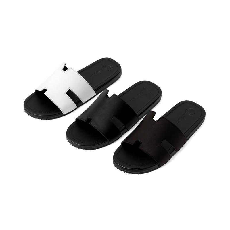 Dép cặp nam nữ Dép chữ H, dép nam boy phố, dép nam đẹp nhất 2024 đế cao su bền đẹp, thời trang trẻ trung năng động Đế Bằng DéP Slipper Dép Lê Quai Ngang