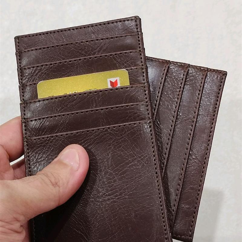 tempat kartu ori 6slot dan 12slot motif urat kulit sintetis 2
