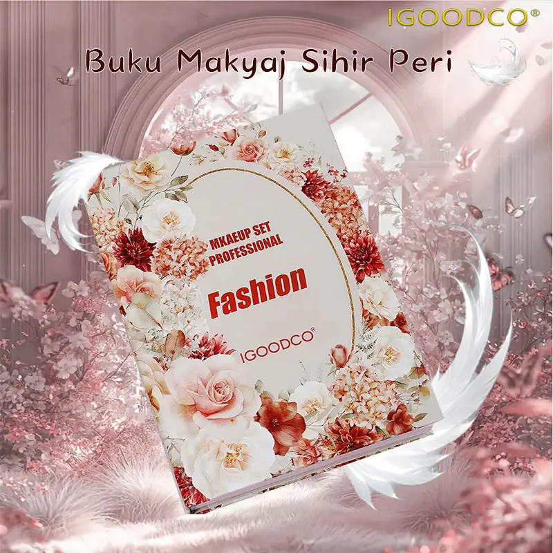 IGOODCO 84 Color Palette Easy to Use Powder for Application No Splash One Piece Cosmetics Birthday Valentine's Day Gift