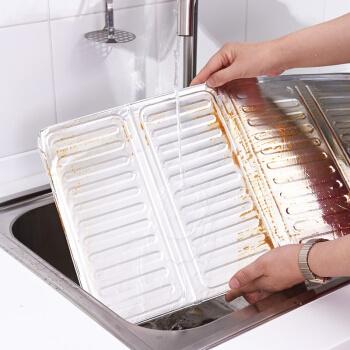 Hàng rào dầu bắn tung tóe, cho tấm chắn dầu, 84,5 * 32,7cm, được làm bằng tấm nhôm, ngăn chặn bắn tung tóe dầu, có thể làm sạch, tấm chống dầu bằng nhôm, thích hợp cho vết dầu 6