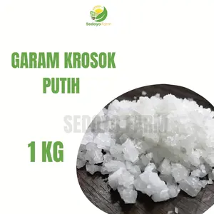 Garam Krosok/Garam Kasar/Gram Ikan/Garam Pertanian Kemasan 1 KG