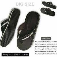 Gambar Sandal Pria JEPIT Big size 44-45-46-47-48-49 Sandal Kasual Pria Ukuran BESAR JUMBO Original VANZAVA dari ARVIAN Footwear & Fashion Kab. Tasikmalaya 2 Tokopedia