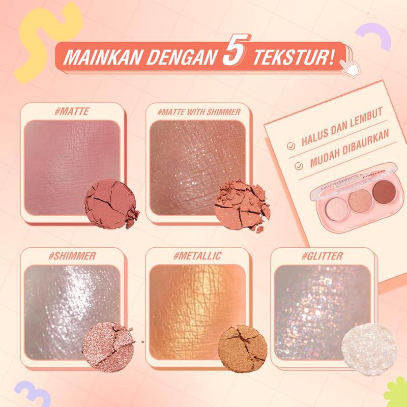 Pinkflash 3 Pan Eyeshadow Pinkflash Official Store 4