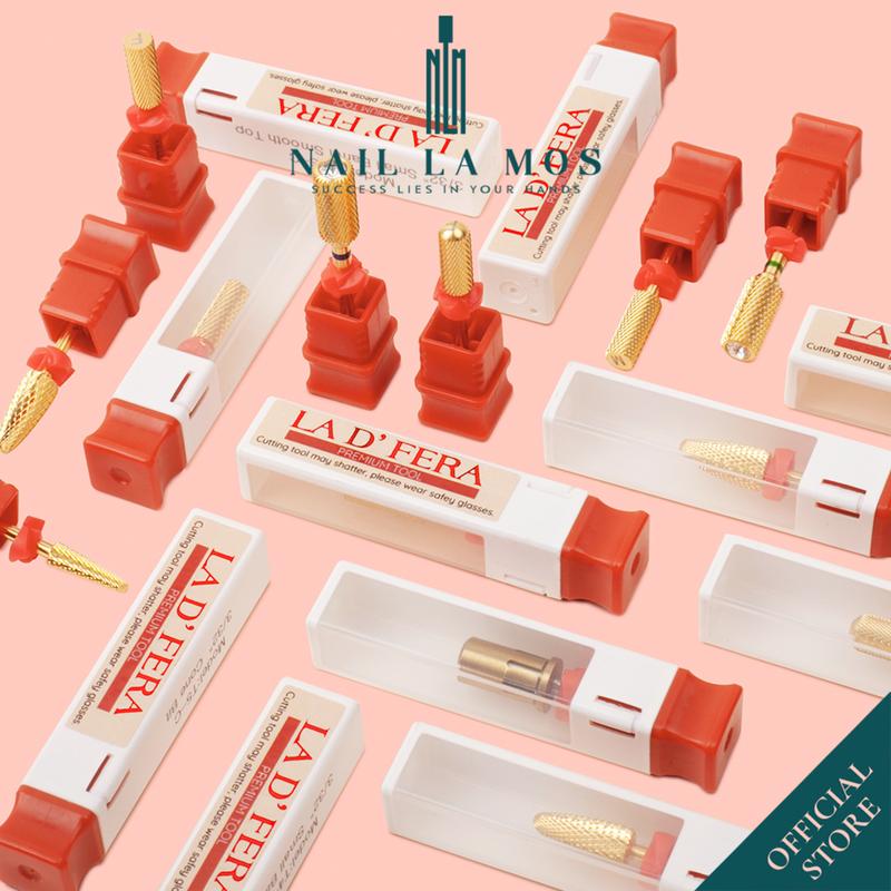 Đầu mài móng titan cao cấp La D’ Fera chính hãng - Đầu mài dũa phá móng gel bột chuẩn USA, dùng bền chịu nhiệt tốt