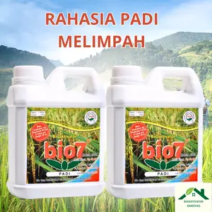 Bio7 Padi Pupuk Organik Cair Hayati Bioaktivator alami Kemasan 1 Liter Tanaman