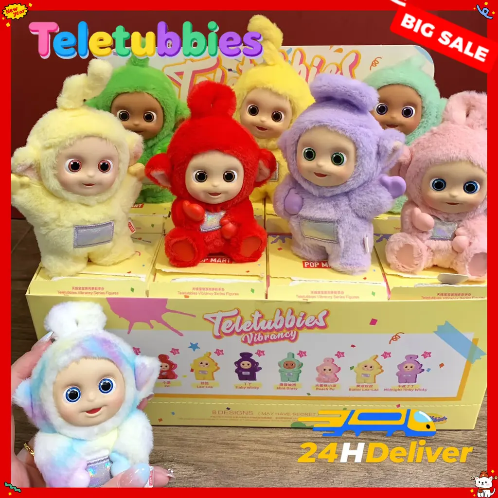 【BEST GIFT】Teletubbiess Blind Box Vibrancy Series Vinyl Plush Doll ...