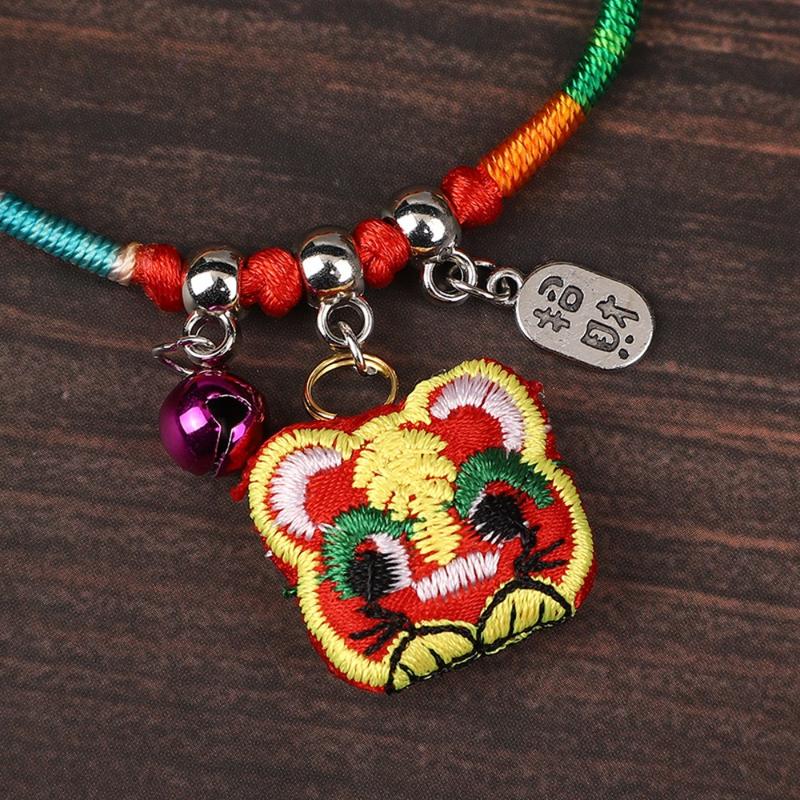 Product Introduction of Creative Chinese Style Dragon Boat Festival Bracelet Zongzi Pendent Adjustable Braided Hand Ropes Ethnic Handmade Colored Bracelet Lovers 9