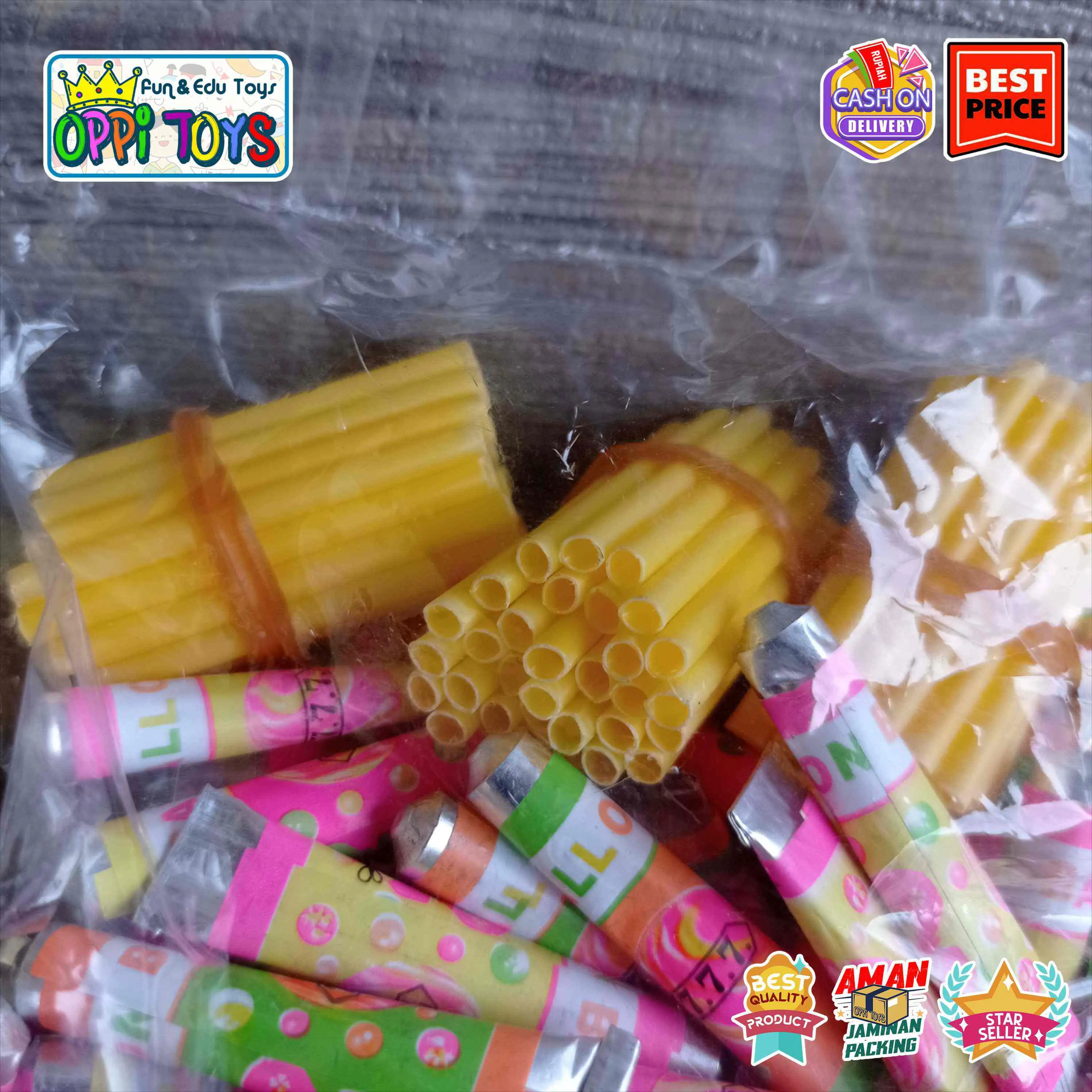 [COD] Mainan Anak Pelembungan Blendungan cetet - Mainan Jadul Balon Tiup - Balon Odol Tiup