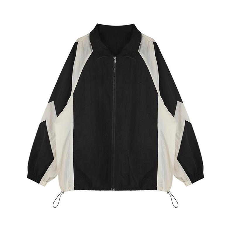  Áo khoác nam nữ unisex cổ đứng vải dù nhẹ 2 lớp phong cách school hàn quốc họa tiết  phối màu cánh tay BẢO ĐĂNG  ms 563   Menswear Tay Dài Menswear Tay Dài Menswear Tay Dài 