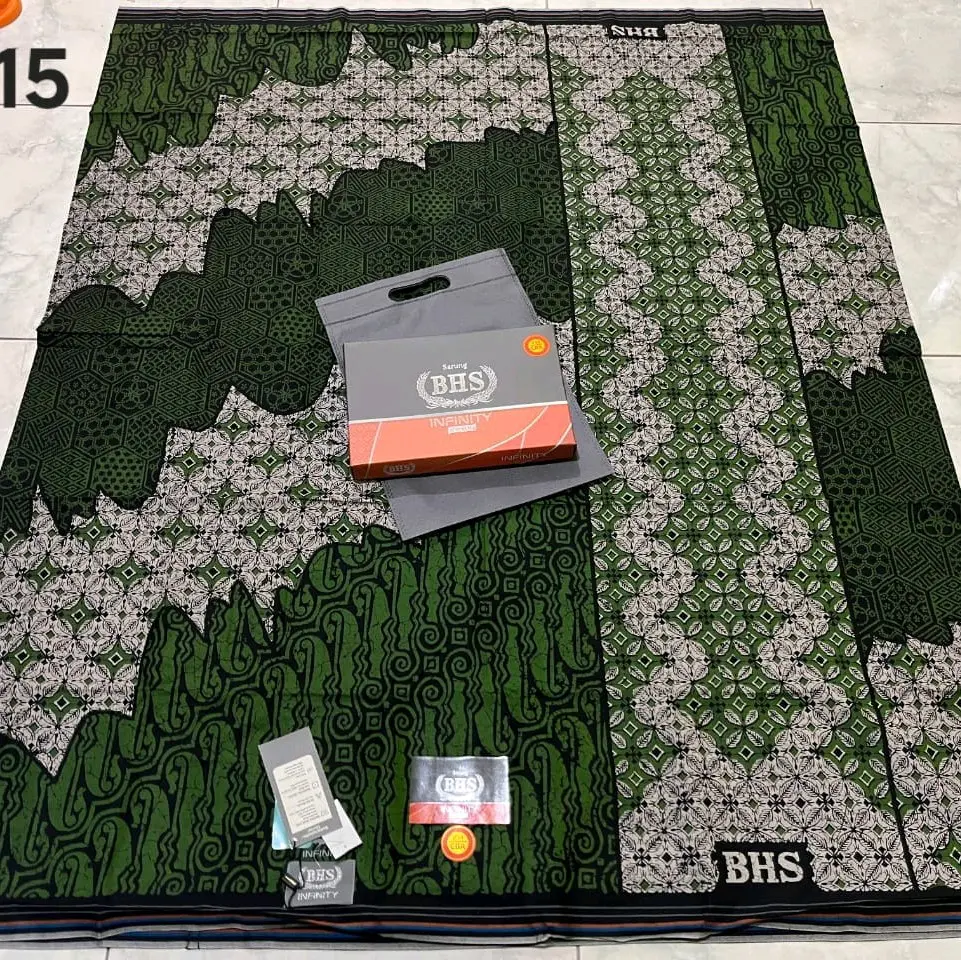 Sarung Bhs Infinity CBA Silver batik