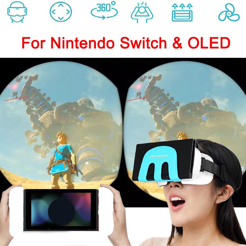 G11 VR Shinecon For Nintendo Switch & OLED 3D Virtual Reality VR Glasses Headset Devices Helmet Lense Goggles Gaming Accessories - Image 7