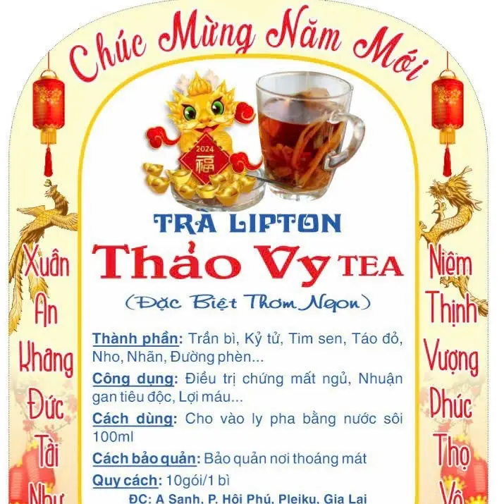 Trà thảo mộc liton thaovytea