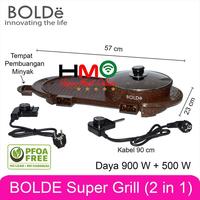 Gambar Bolde Super Electric Grill 2 in 1 BBQ Grill + Hot Pot Shabu Shabu Suki Bolde dari Happy Mart Online Kota Surabaya 2 Tokopedia