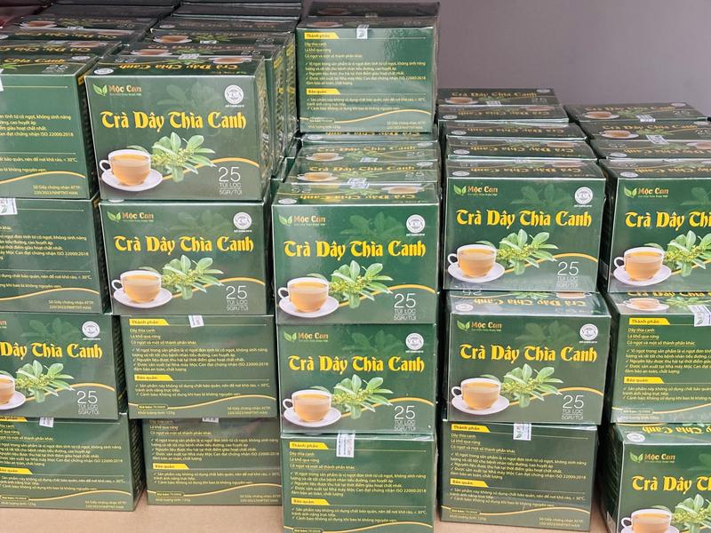 Combo 3 hộp Trà dây thìa canh Mộc Can túi lọc Nước Trà đắng nhẹ ngọt hậu dễ uống Tea Chè - 25 túi lọc loại 5g/túi 4
