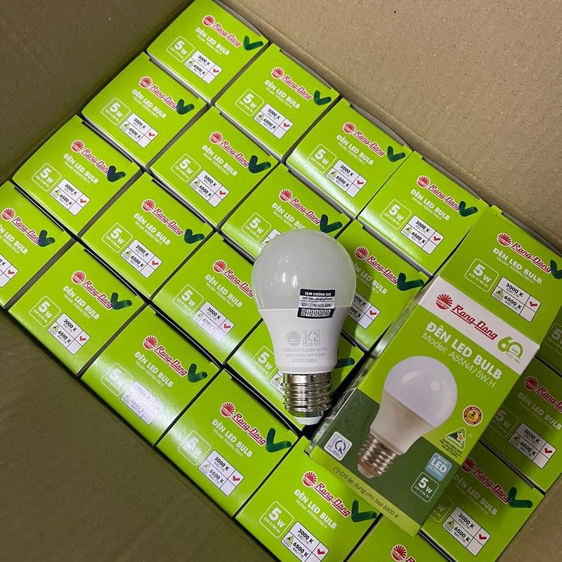 Bóng 5w rạng đông ánh sáng vàng ( dùng để trang trí)