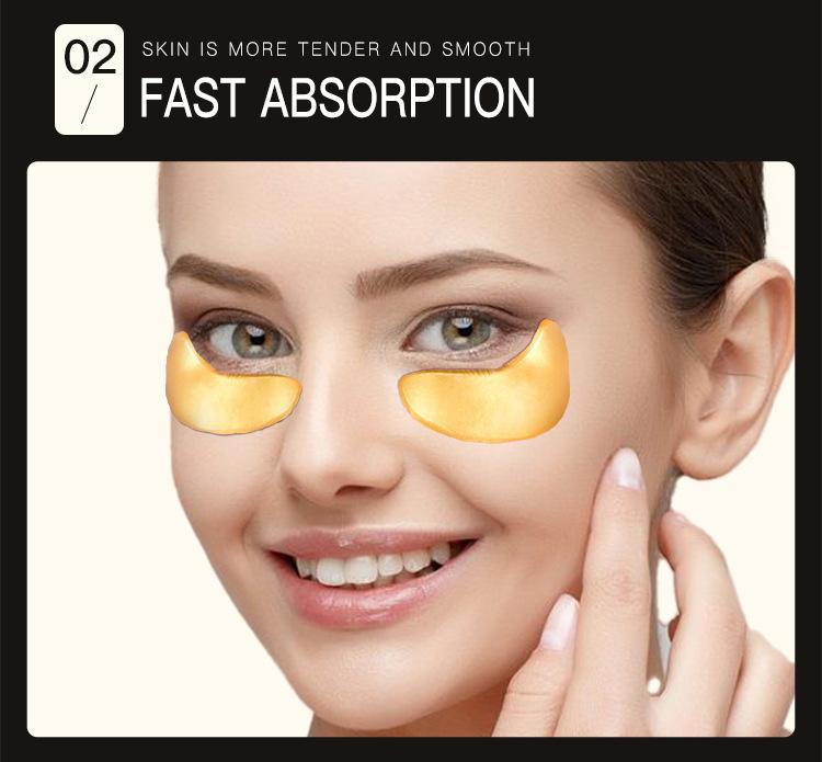 Product Introduction of ZOZU Gold Eye Mask Hydrating Nourishing Anti-Wrinkle Eye Mask 6