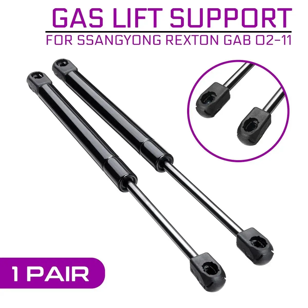 Car Front Engine Cover Hood Shock Lift Struts Bar Support Props Rod Arm Gas Spring Bracket For SSANGYONG REXTON GAB 2002-2011