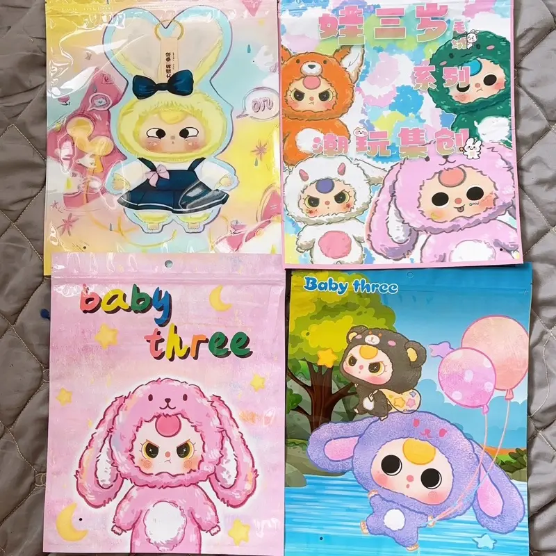 Combo 10 vỏ túi Babythree size to 24x30. Size vừa 15x22cm. Nhiều hình đa dạng. Mix mẫu ngẫu nhiên 1