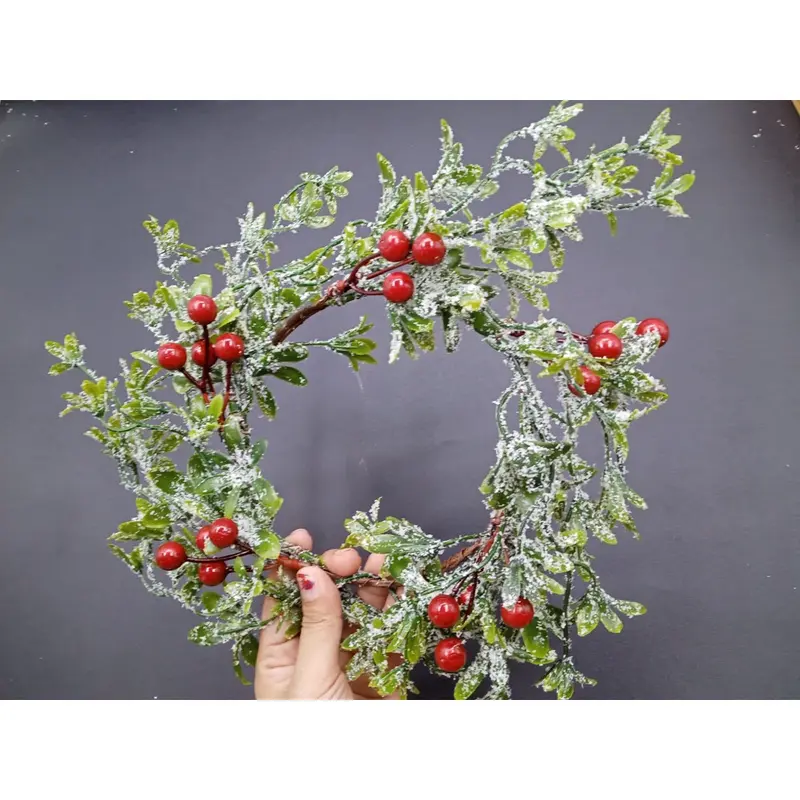 Christmas Ring Wreath Berry Natal 1