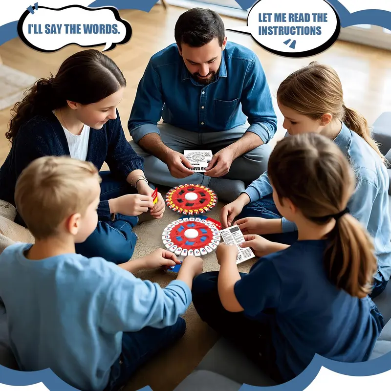 Alphabet Learning Game, 1 Count Letter Press Game, Quick Thinking Letter Press Game, Fast-paced Board Game for Family & Friends 6