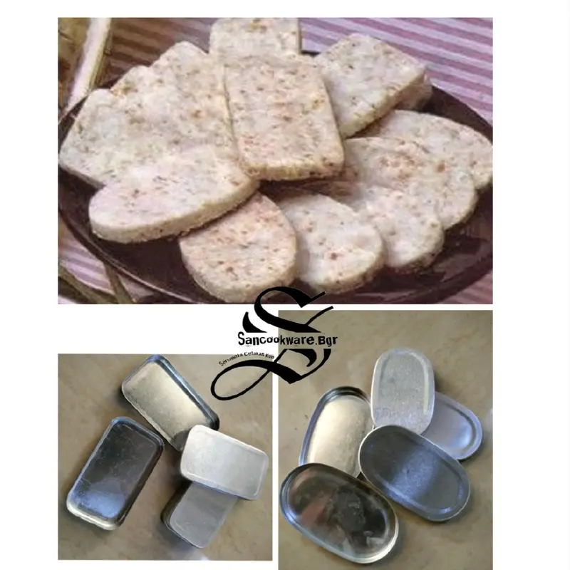 20pcs Cetakan Kue Sagon Bakar / Cetakan Kue Kering Aluminium 0