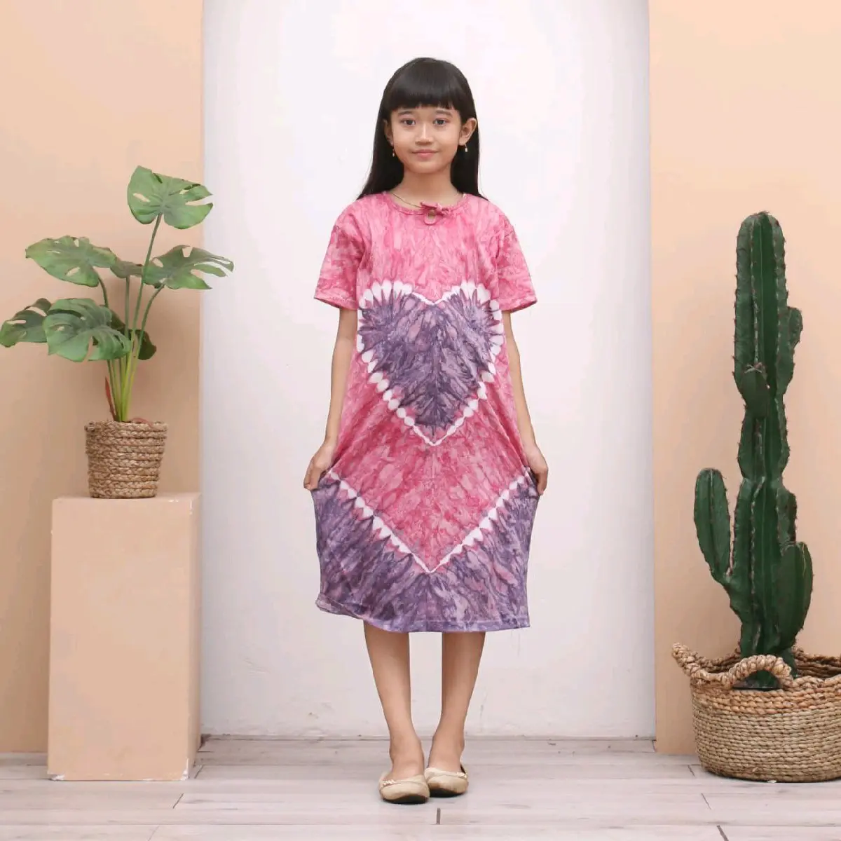 Baju tidur kaos daster anak perempuan