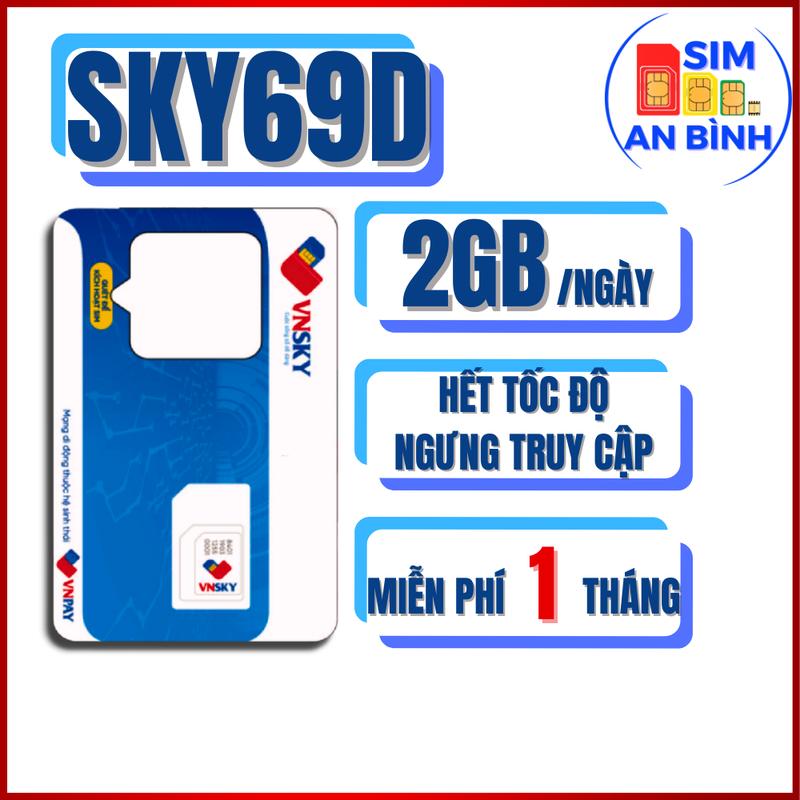 Sim 4G Mobifone SKY69D - SKY79- SKY89C MIỄN PHÍ 1 THÁNG - 3GB/NGÀY - MIỄN PHÍ GỌI - SIM AN BÌNH sim  ngọc mai