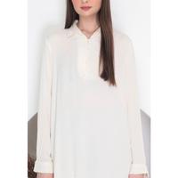 Gambar Urban Exchange Yessa White Blouse - White, S dari Urban Exchange Shop Kab. Karanganyar 5 Tokopedia