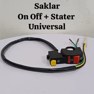TOMBOL SWITCH SAKLAR UNIVERSAL ON OFF STATER 4 KABEL