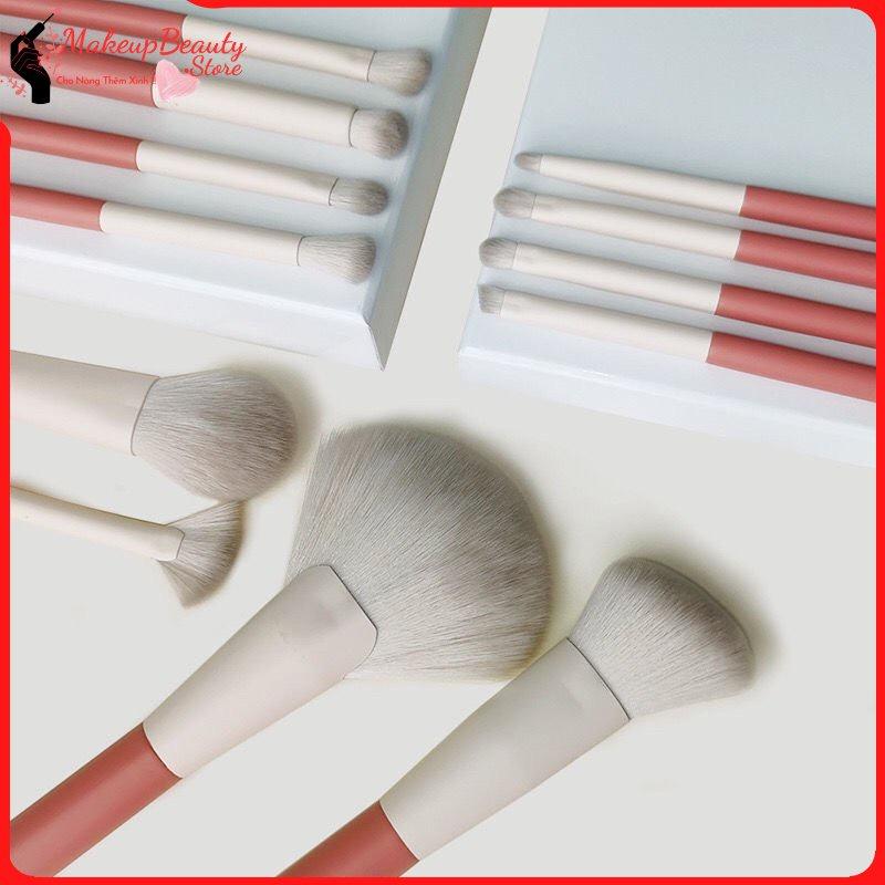 Bộ cọ trang điểm 12 món, cọ trang điểm makeup cá nhân chuyên nghiệp màu hồng A32 MS 846 [ MakeupBeauty_Store ] 3
