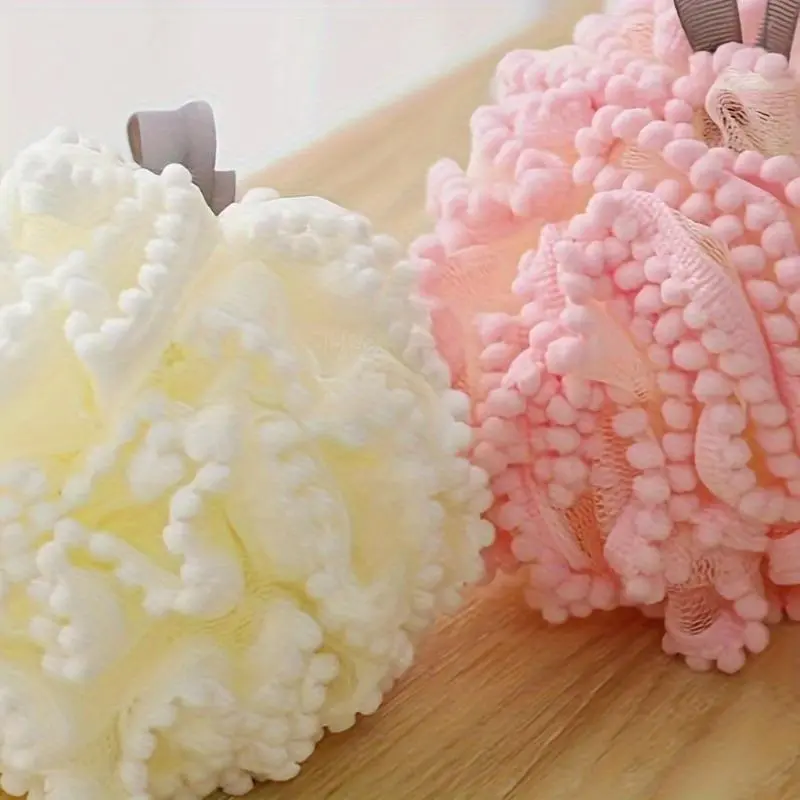 Cute Soft Shower Sponge, 1 Count Keratin Removing Shower Sponge, Essential Bathroom Accessory for Home Use, Personal 1