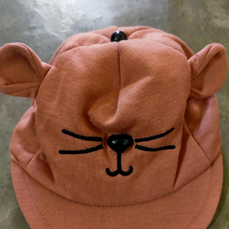 TOPI BAYI LAKI LAKI PEREMPUAN TOPI ANAK LUCU NEWBORN 0-12 BULAN Kucing 2