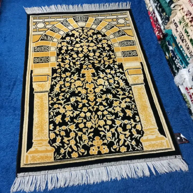 Sajadah Turki Nurtex Motif Khiswah Ukuran 70x110cm Kualitas Premium Sangat Nyaman Saat Digunakan Mini 5