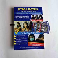 Gambar Poster Kesehatan : Poster Etika Batuk, Poster Edukasi Etika saat batuk dan Bersin bonus Flyer dari Sahabat Sejasa Kab. Sleman 4 Tokopedia