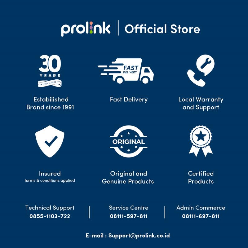 Prolink Mouse Wired Cable l 3 buttons l USB Optical 1200DPI l PMO630U 5