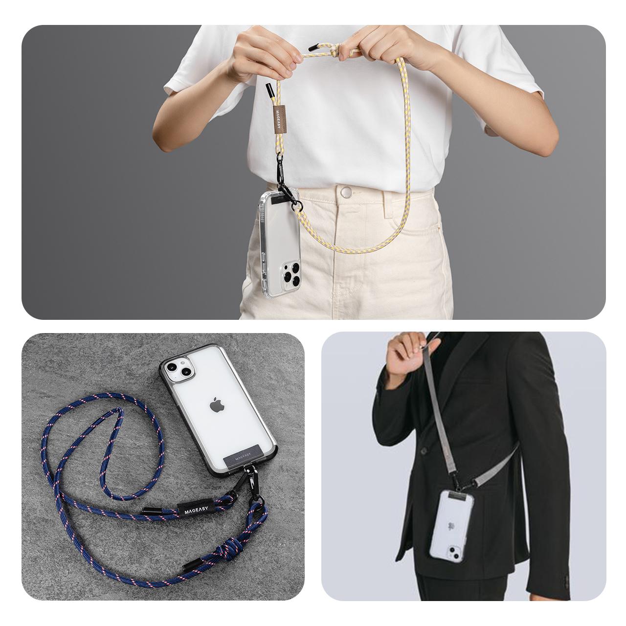 Strap Tali Gantungan HP MagEasy Body Lanyard Handphone ID Card Camera