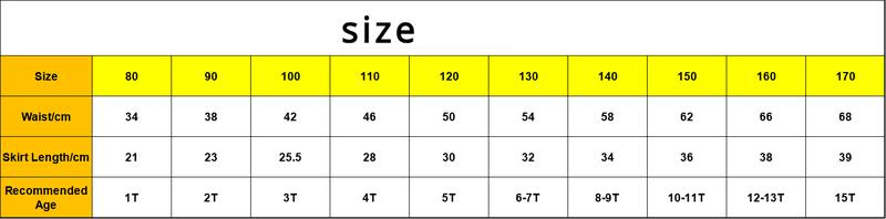 Product Introduction of Children Summer Skirt Girls Mini Skirts Vintage Pleated Skirt Korean Tennis Skirts Short Student Uniform Skirts White Black 2