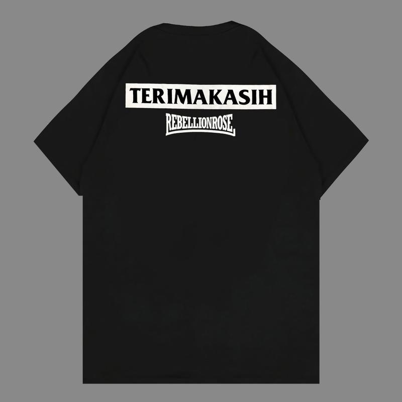 KAOS REBELLION ROSE TERIMAKASIH / KAOS RR / KAOS METAL BAND DISTRO MUSIK PUNK TERLARIS 1