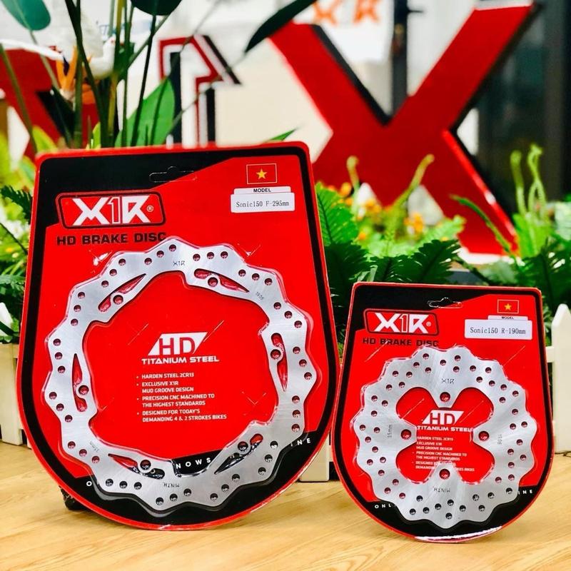 Đĩa x1r ex150 ex155 winner winnerX raider satria sonic ex135 - đĩa trước và sau - size chuẩn mâm hãng