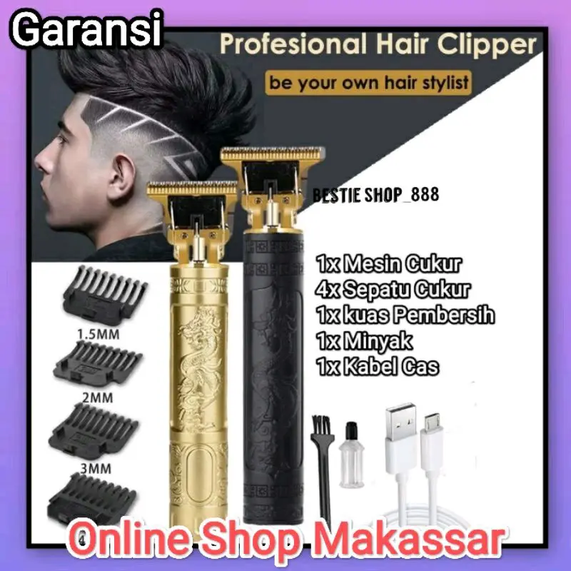 Mesin Cukur Rambut Kumis Jenggot Chargh