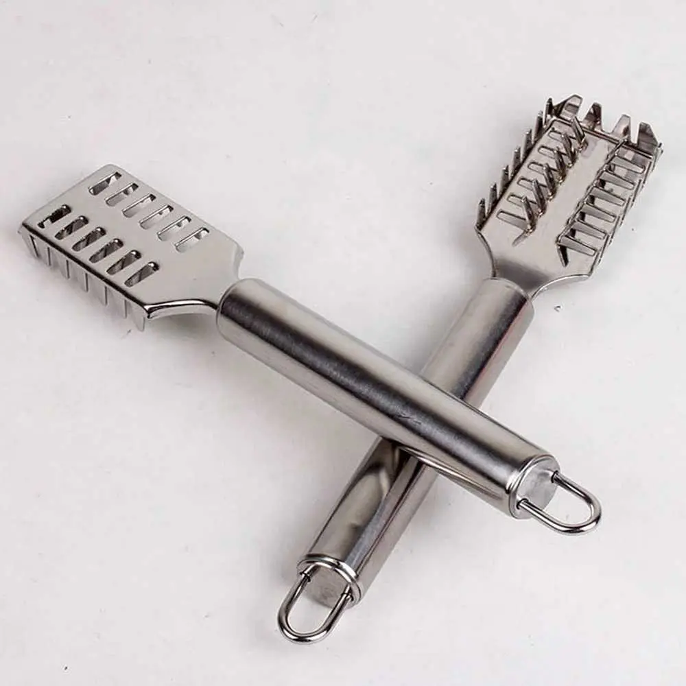 Kartika Peeler Pisau Pengupas Pembersih Sisik Ikan Fish Skin Scraper Stainless Steel Alat Seafood