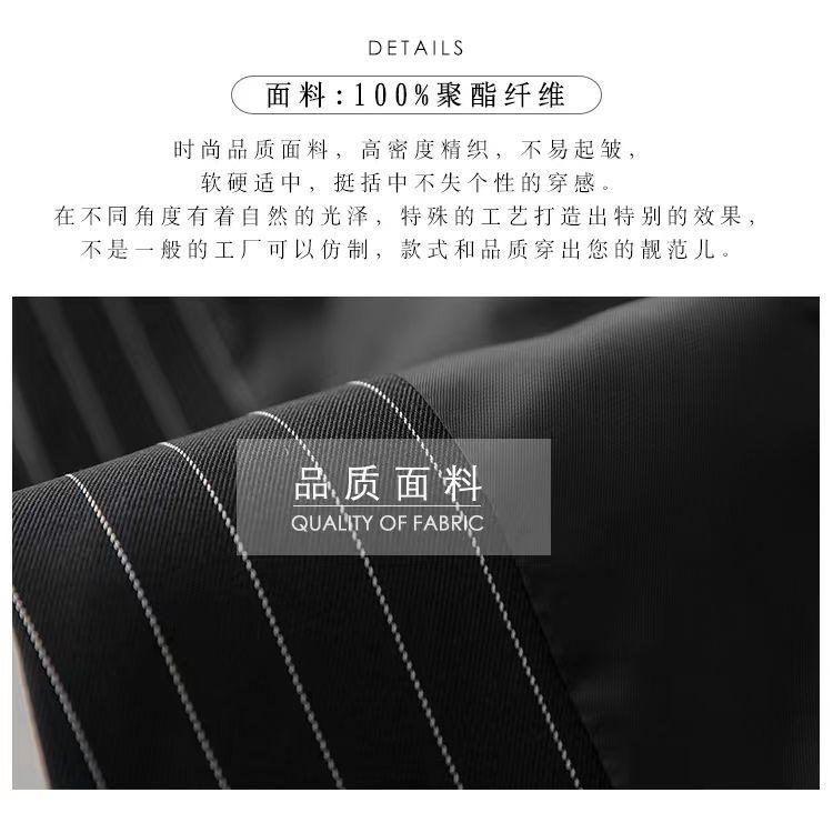 Product Introduction of Áo Khoác Blazer Sọc, Dành Cho Nữ, Phong Cách Hàn Quốc, Hàng Mới Về Mùa Xuân Và Mùa Thu 2024, Dễ Phối Đồ, Ngoại Cỡ, Bộ Đồ Hợp Xu hướng, Đánh Giá Tích Cực 703, Thích Hợp Cho Mùa Xuân Và Mùa Thu 2