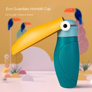 Botol Air Haiwan Peliharaan, Reka Bentuk Burung Kakak Tua, Mudah Alih, Penggunaan Luaran, Kapasiti Besar, Sesuai untuk Anjing, Dispenser Air