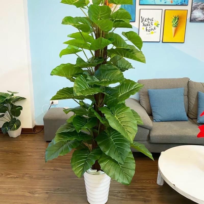 CÂY TRẦU BÀ LEO CỘT 1,6m (không kèm chậu) - cây nhân tạo trang trí Decor