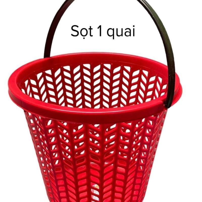 Sọt rác sọt nhựa cao cấp màu ngẫu nhiên