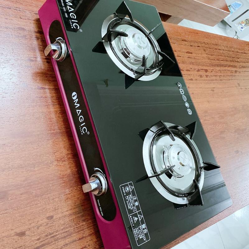 Bếp ga dương IMAGIC- 999, Họng hợp kim, Pép inox