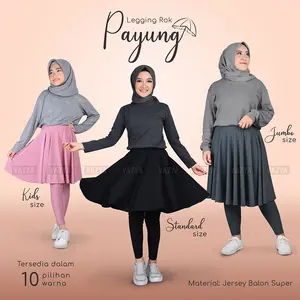 Legging Rok Payung Olahraga Celana